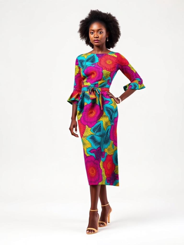 Adunola Midi Dress